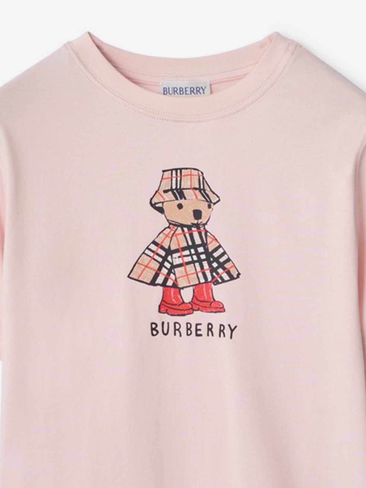 Burberry Girls Roxy Teddy Cape T-Shirt in Pink