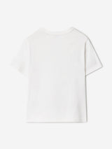 Burberry Kids Cedar Puffer Bear T-Shirt in White