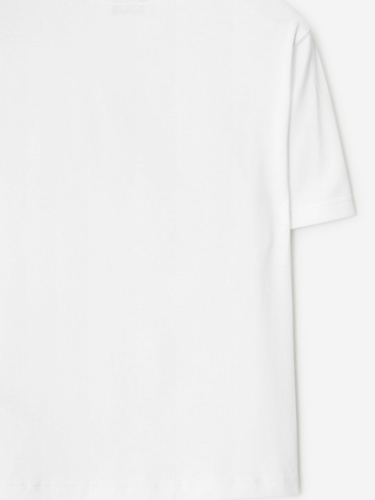 Burberry Boys Cedar Check EKD T-Shirt in White