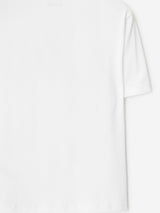 Burberry Boys Cedar Check EKD T-Shirt in White