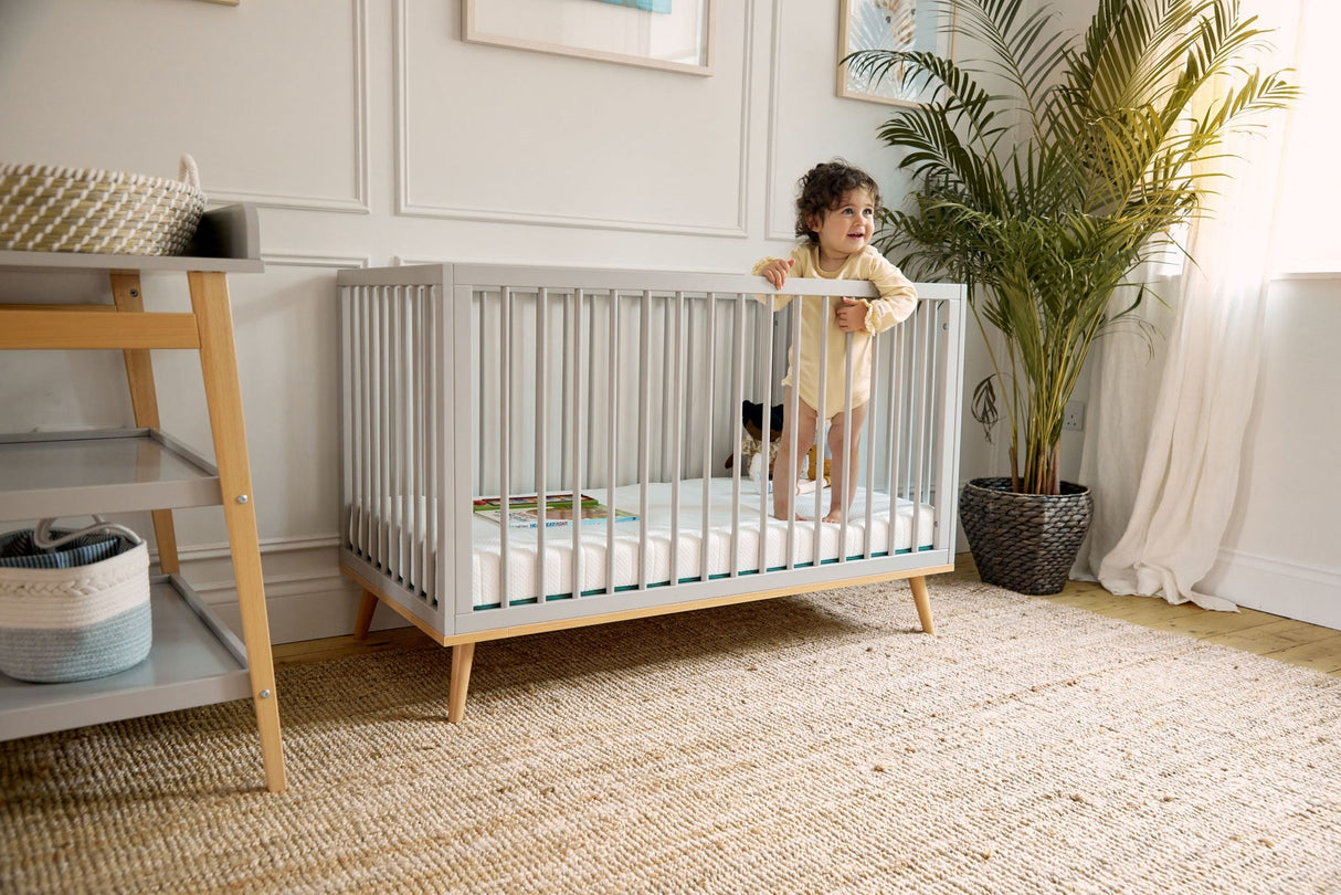 Baby Elegance Stratus Pocket Sprung Cotbed Mattress, 140 x 70cm