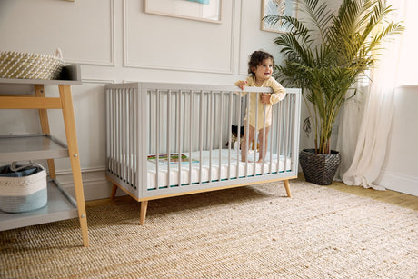 Baby Elegance Stratus Pocket Sprung Cotbed Mattress, 140 x 70cm