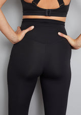 Luxe Maternity & Postnatal Leggings - 7/8 - Soft Black