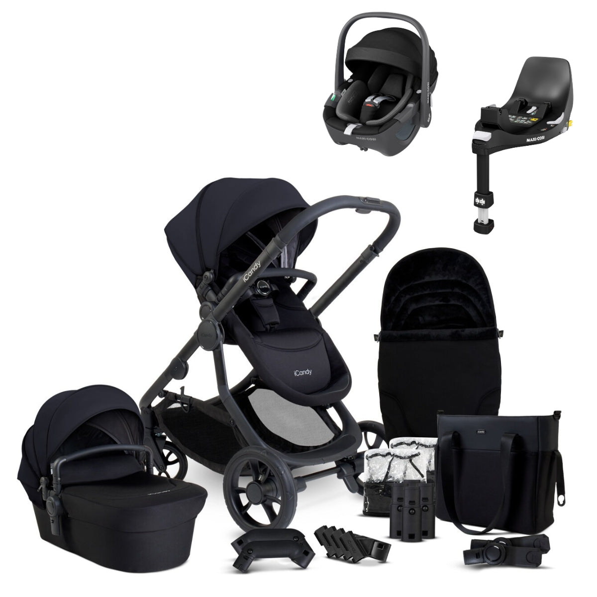 iCandy Orange 4 Complete Bundle with Pebble 360 Car Seat