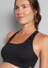 Nursing Sports Bra - Artemis Jet Black (B-G cup)