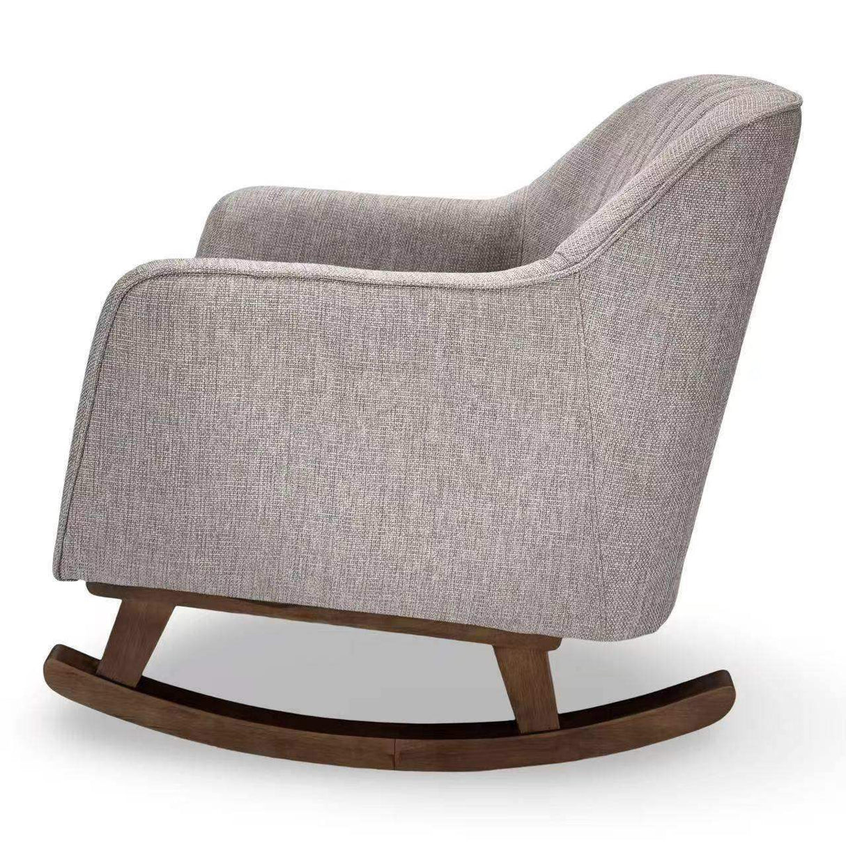 Bristam Nursery Rocking Chair - Grey & Walnut