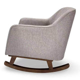 Bristam Nursery Rocking Chair - Grey & Walnut