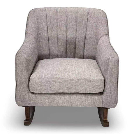 Bristam Nursery Rocking Chair - Grey & Walnut