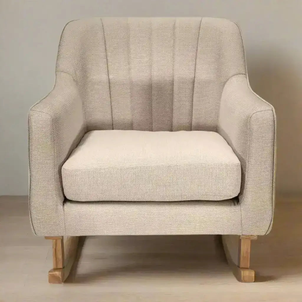 Bristam Nursing Chair - Natural & Oak