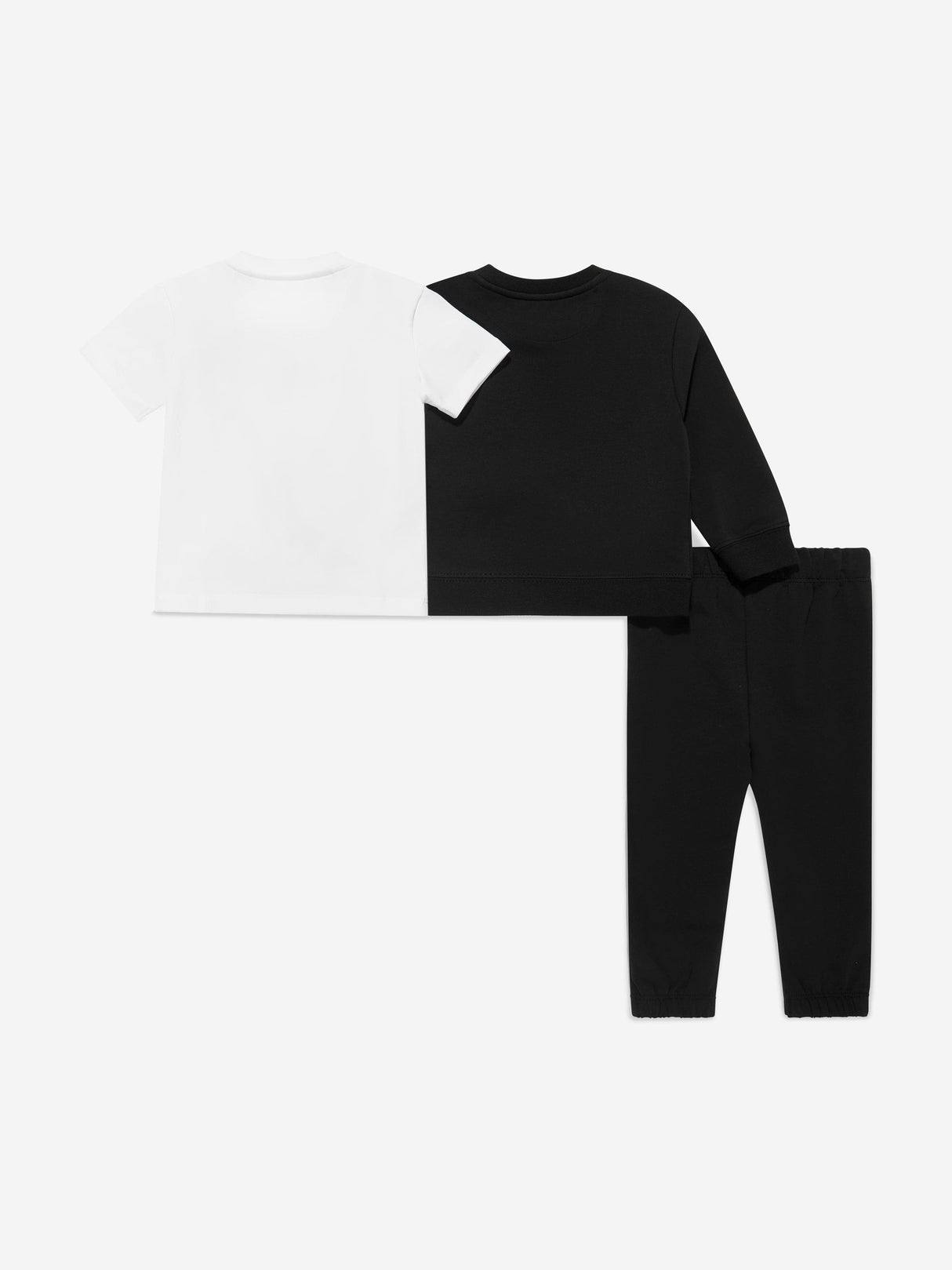 Calvin Klein Baby Monogram Tracksuit Gift Set in Black
