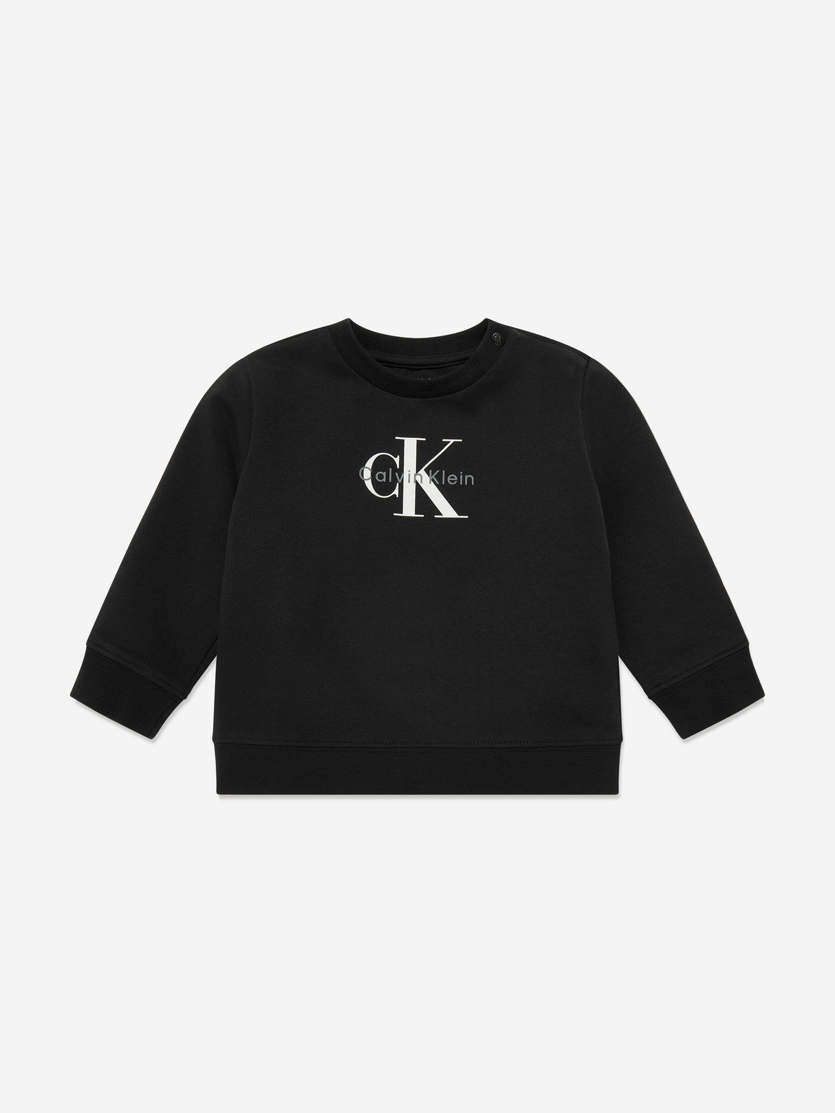 Calvin Klein Baby Monogram Tracksuit Gift Set in Black