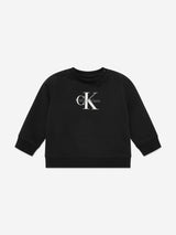 Calvin Klein Baby Monogram Tracksuit Gift Set in Black