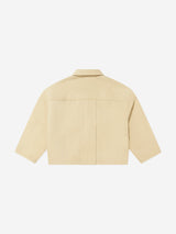 Calvin Klein Boys Workwear Jacket in Beige