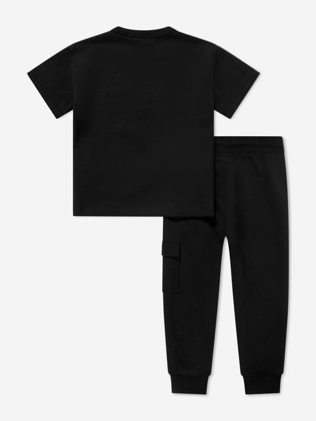 Calvin Klein Boys Trouser Set in Black