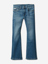 Calvin Klein Girls Mr Flare Essential Jeans in Blue
