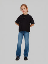 Calvin Klein Girls Mr Flare Essential Jeans in Blue