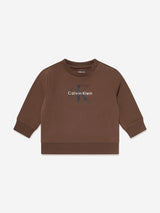 Calvin Klein Baby Monogram Tracksuit Gift Set in Brown