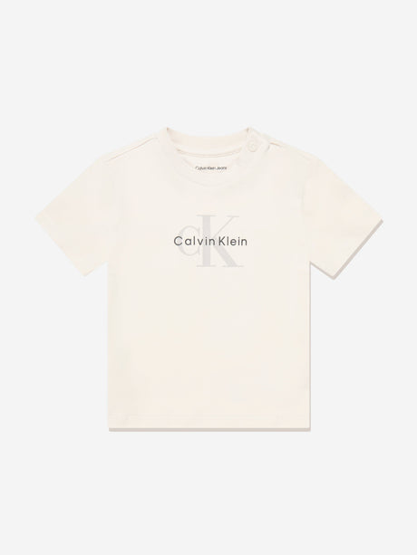 Calvin Klein Baby Monogram Tracksuit Gift Set in Brown