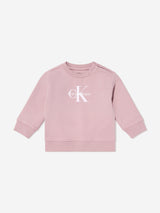 Calvin Klein Baby Girls Monogram Tracksuit in Pink