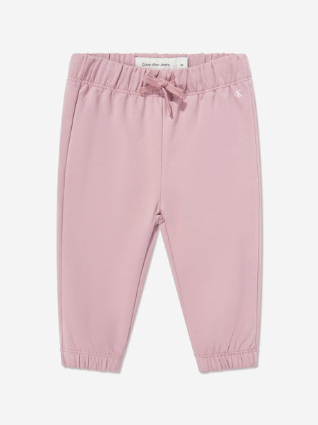 Calvin Klein Baby Girls Monogram Tracksuit in Pink