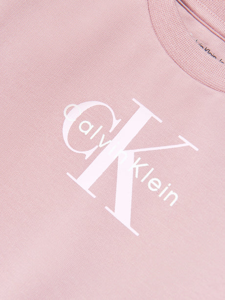Calvin Klein Baby Girls Monogram Tracksuit in Pink