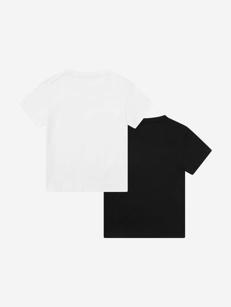 Calvin Klein Kids 2 Pack T-Shirt Set in Black