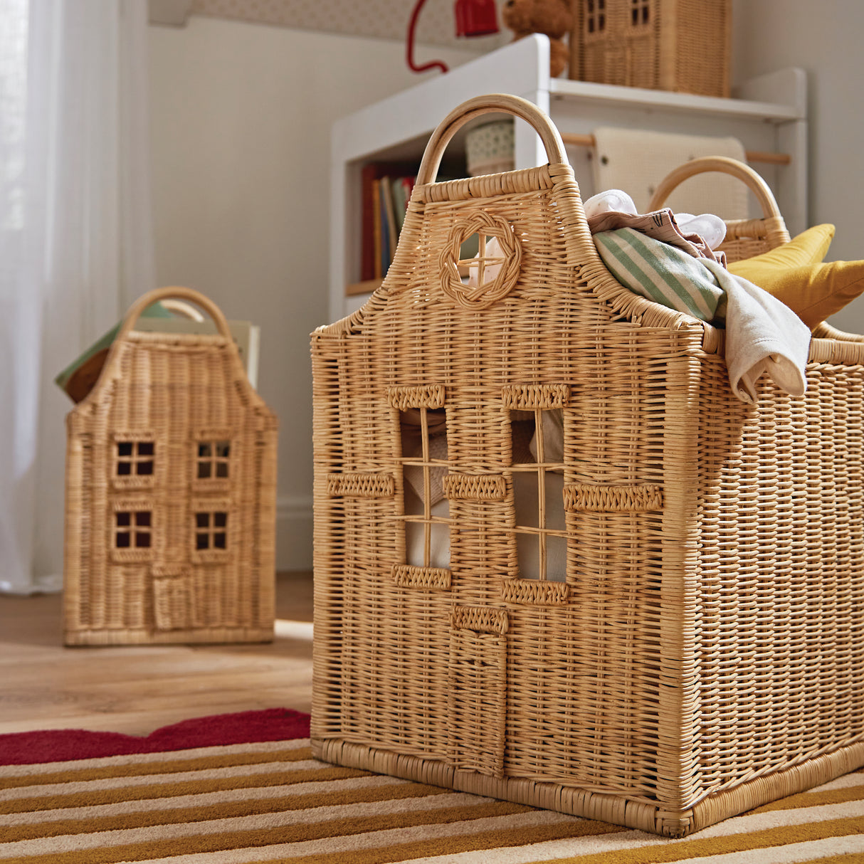 CuddleCo Dutch House Storage Baskets - Set of 3