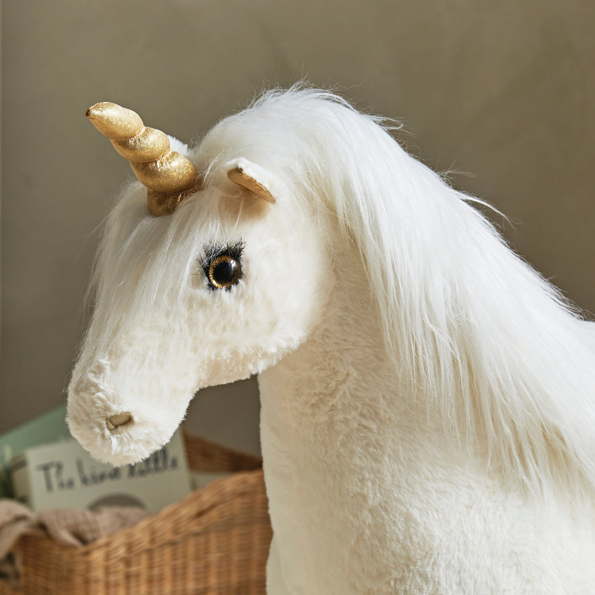CuddleCo Standing Unicorn Stuffed Animal