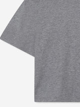 Chloé Girls Applique Logo T-Shirt in Grey