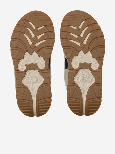 Clarks Boys Selva Hero Trainers in Ivory (Wide Fit)