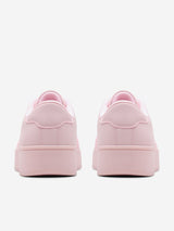 Clarks Girls Barley Step Trainers in Pink (Wide Fit)