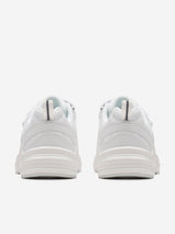 Clarks Kids Crafton Move Trainers in White (Wide Fit)