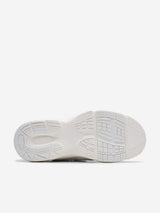 Clarks Kids Crafton Move Trainers in White (Wide Fit)