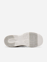 Clarks Girls Crafton Move Trainers in Silver (Wide Fit)