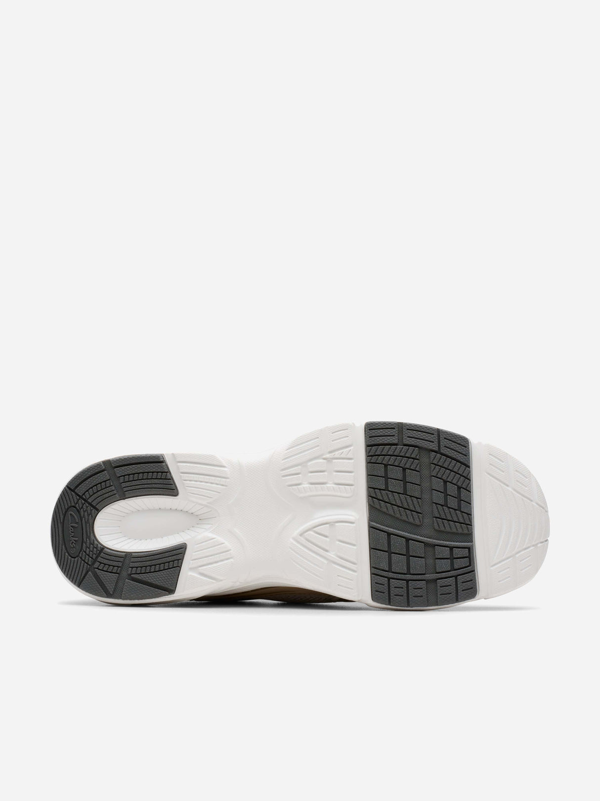 Clarks Kids Crafton Move Trainers in Beige (Wide Fit)