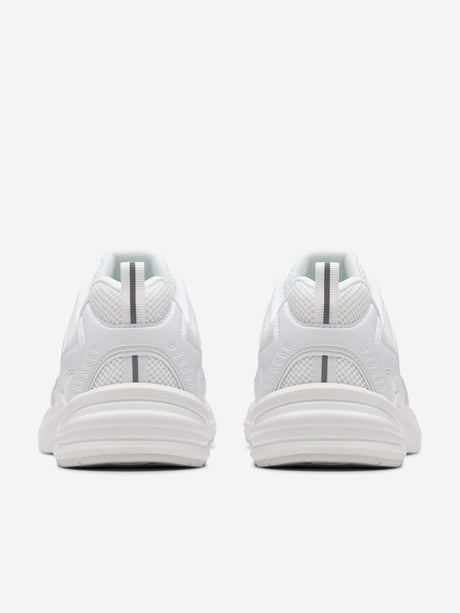 Clarks Kids Crafton Move Trainers in White (Wide Fit)