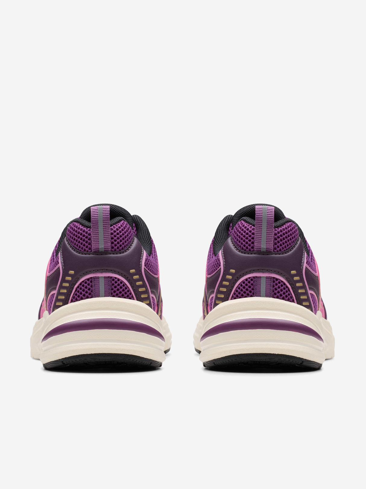 Clarks Girls Crafton Move Trainers in Purple (Wide Fit)
