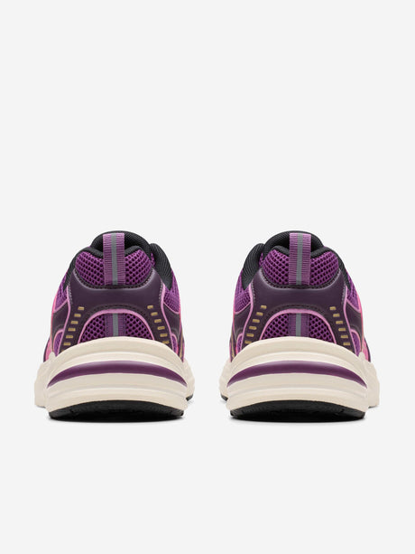 Clarks Girls Crafton Move Trainers in Purple (Wide Fit)