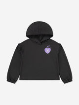 Converse Girls Hoodie and Heart Leggings Set in Grey