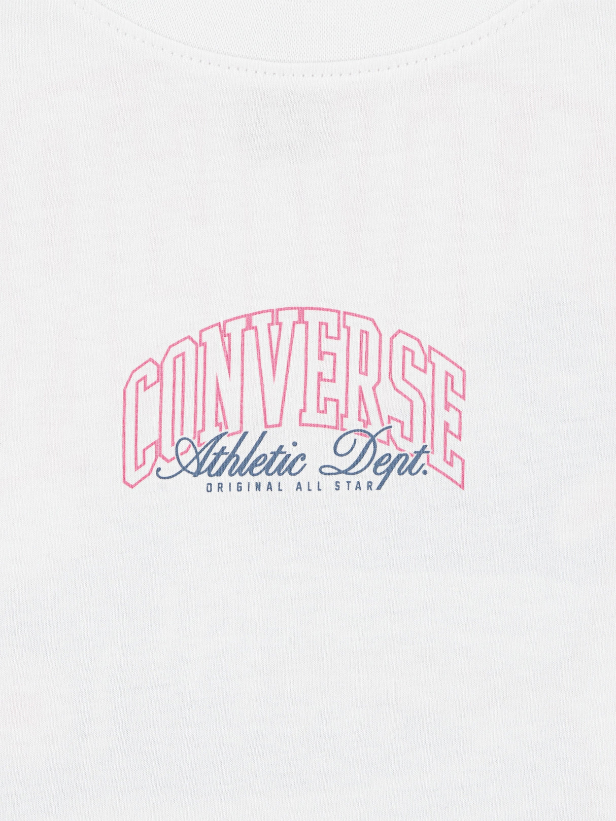 Converse Girls Chuck Taylor Boyfriend T-Shirt in White