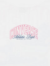 Converse Girls Chuck Taylor Boyfriend T-Shirt in White