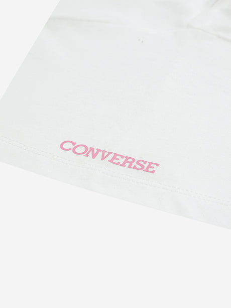 Converse Girls Chuck Taylor Boyfriend T-Shirt in White