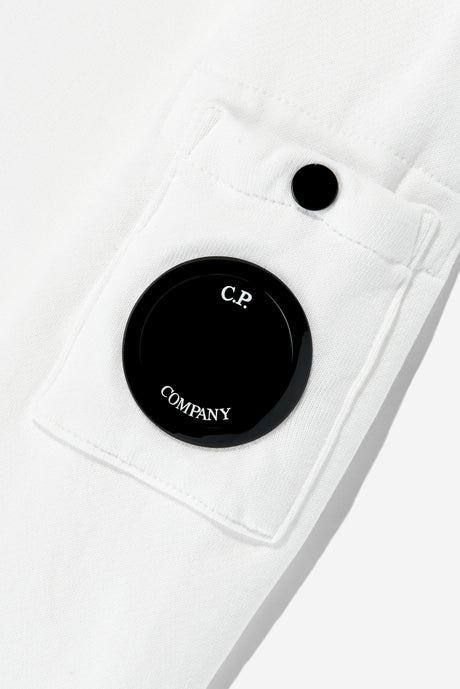 C.P. Company Boys Lens Sweatshirt in Ivory