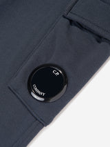 C.P. Company Boys Cargo Lens Joggers in Navy