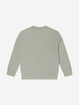 C.P. Company Boys Logo Sweatshirt in Green