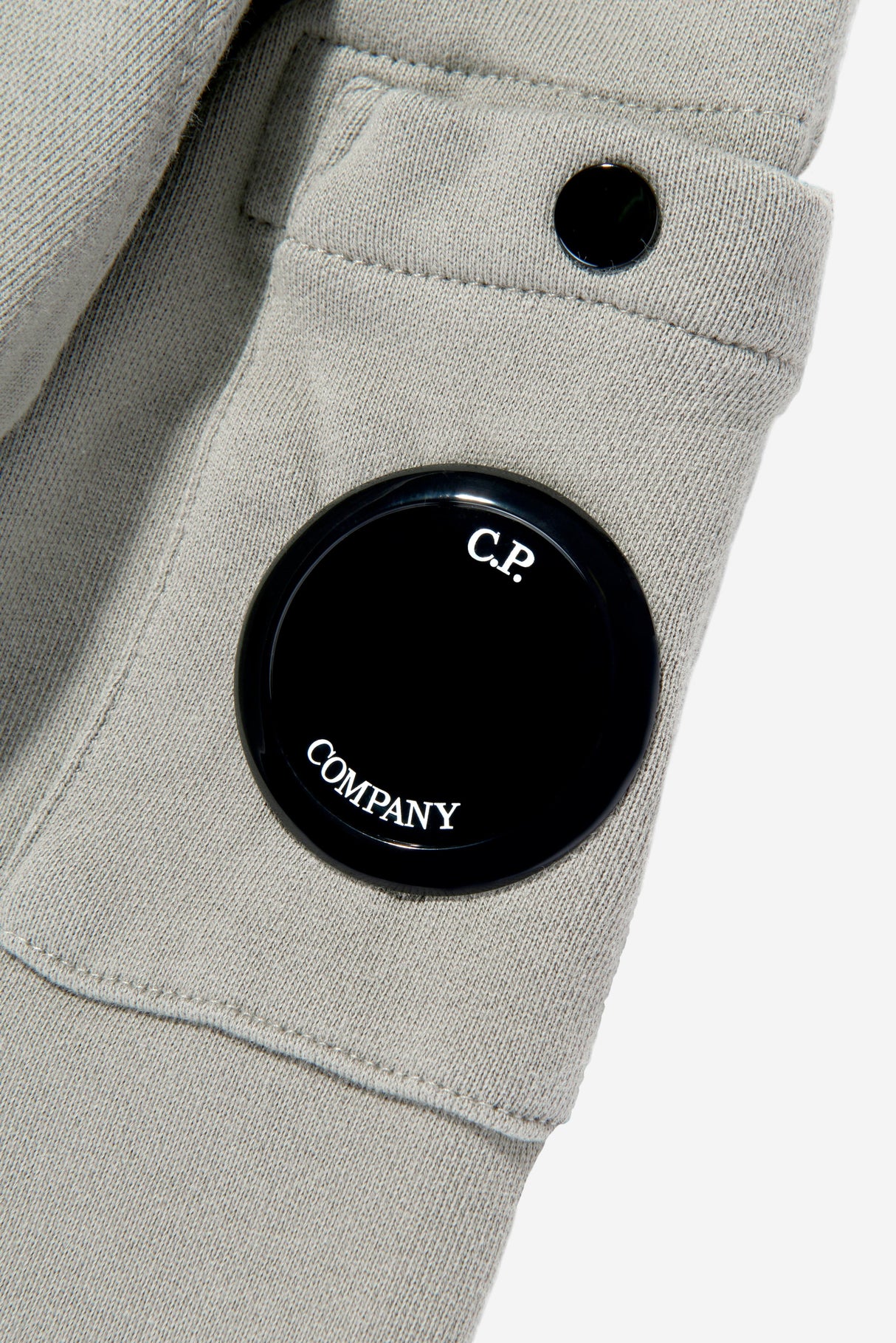 C.P. Company Boys Logo Tracksuit in Grey