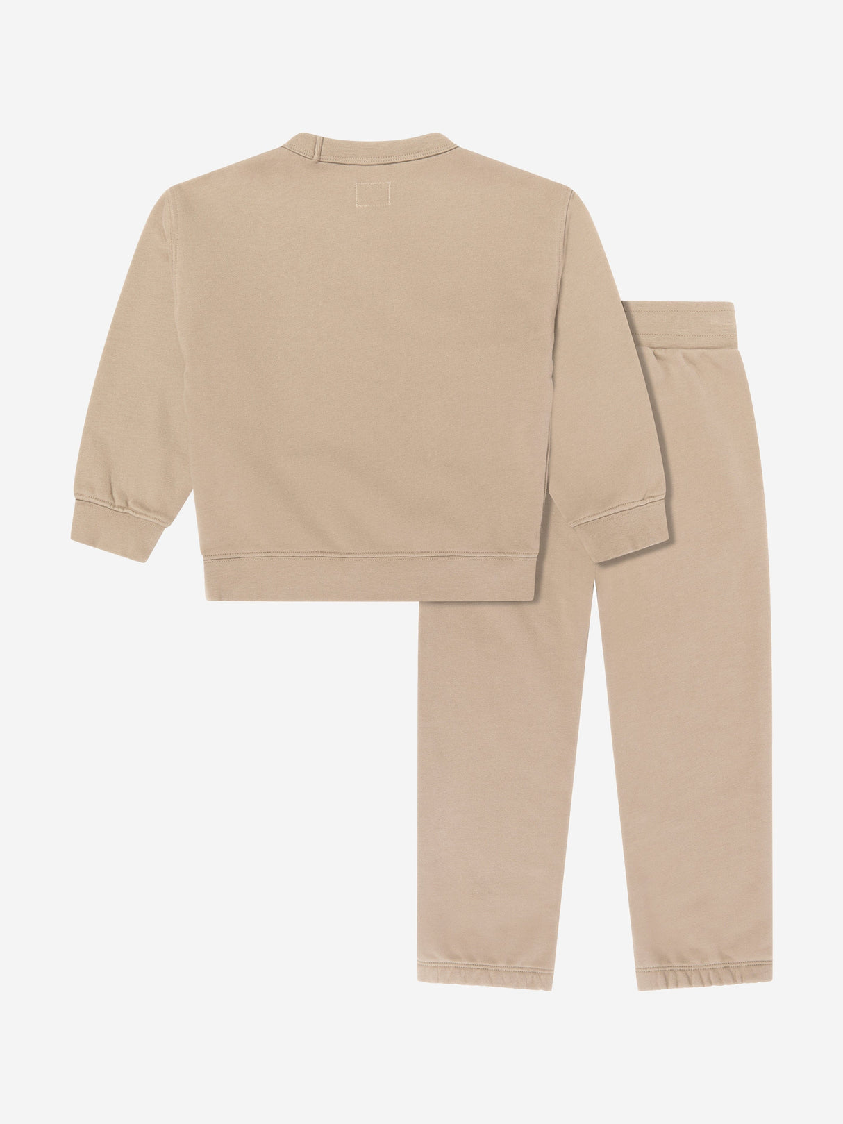 C.P. Company Boys Logo Tracksuit in Beige
