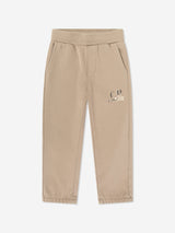 C.P. Company Boys Logo Tracksuit in Beige