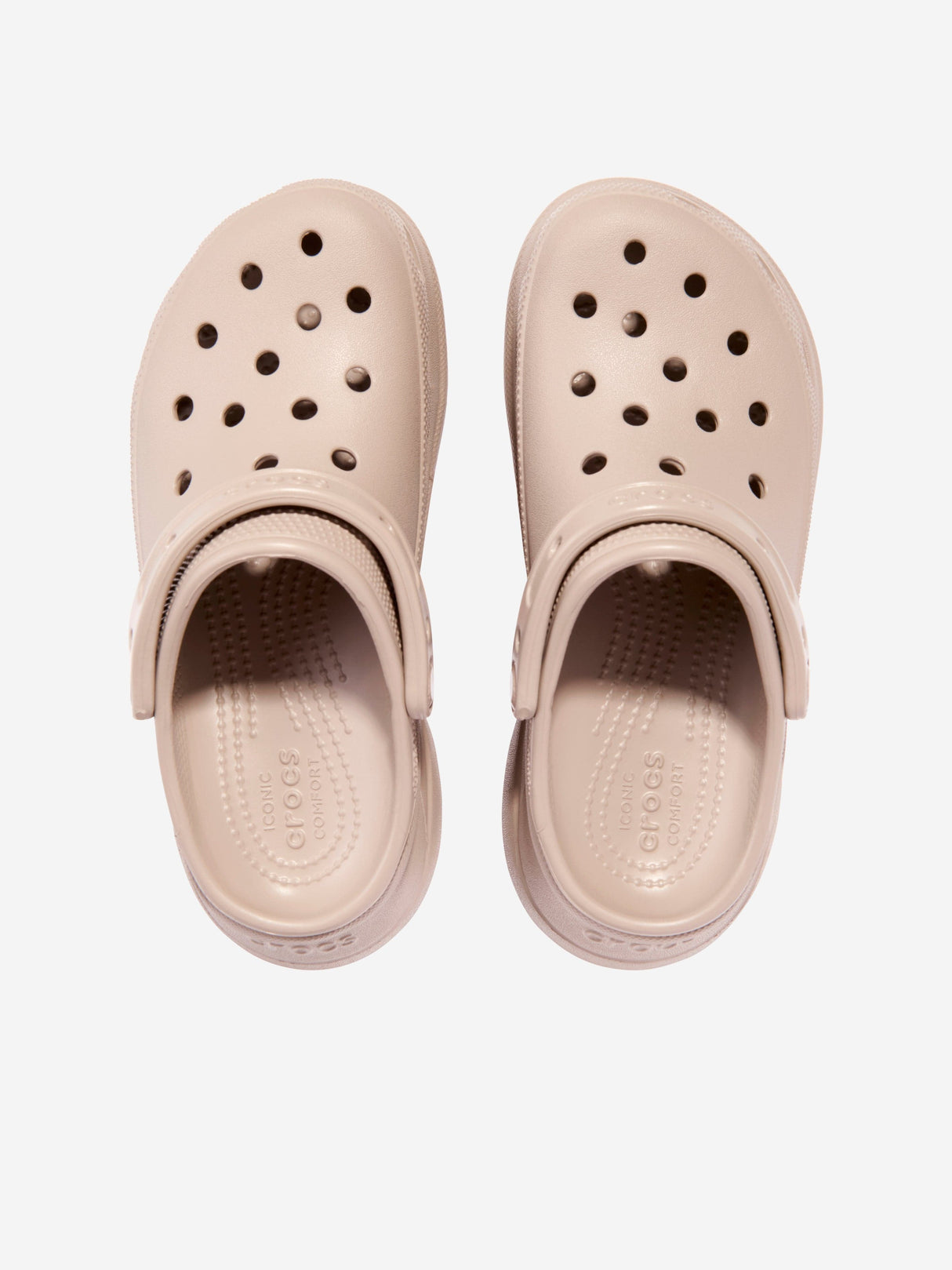 Crocs Girls Bae Clog in Beige