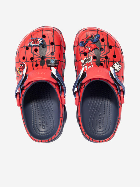 Crocs Boys Spider-Man All Terrain Clog in Red